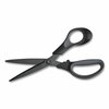 Tru Red Non-Stick Titanium-Coated Scissors, 8" L, 3.86" Cut, Charcoal Blade, Black/Gray Straight Handle TR55016